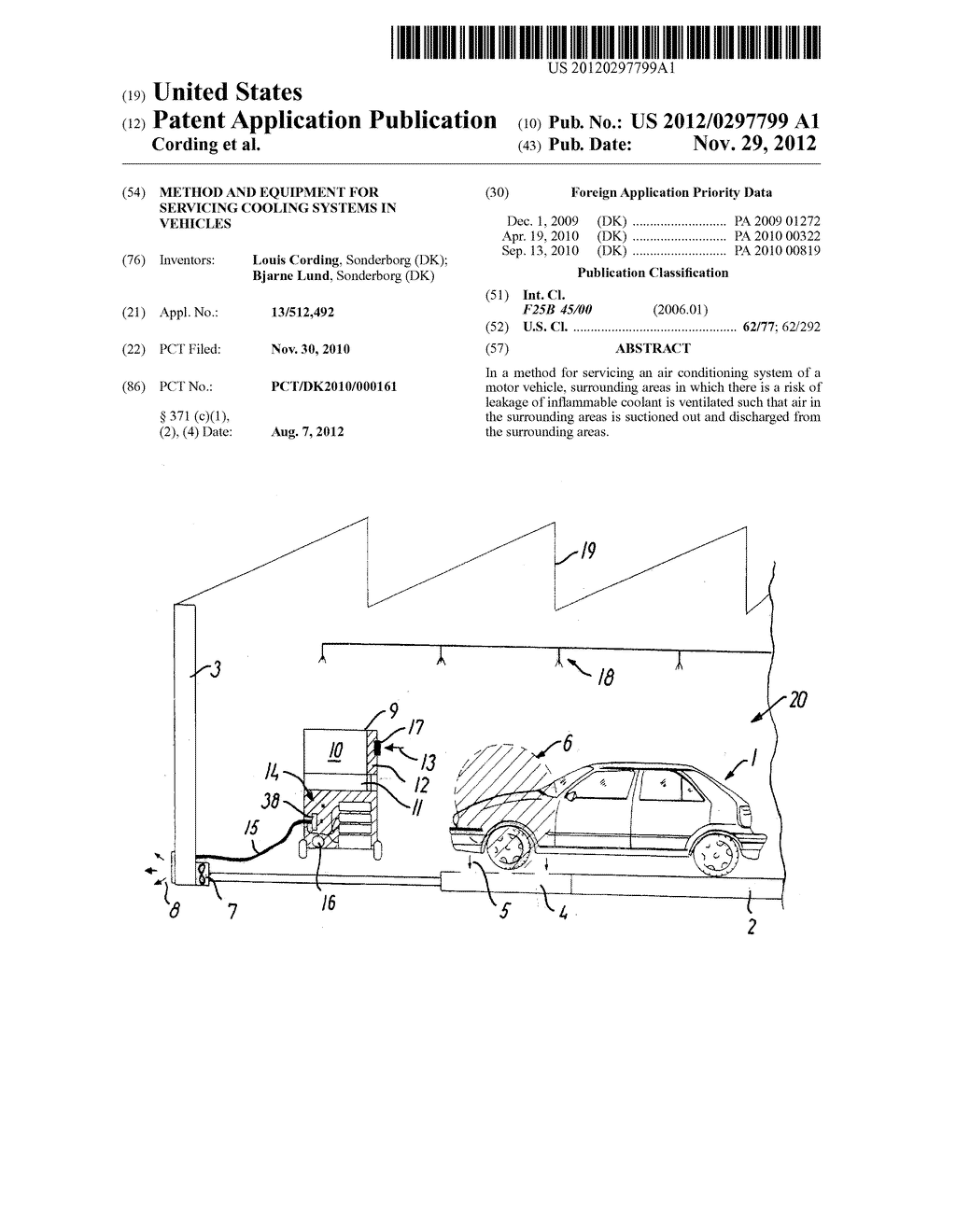 METHOD AND EQUIPMENT FOR SERVICING COOLING SYSTEMS IN VEHICLES - diagram, schematic, and image 01