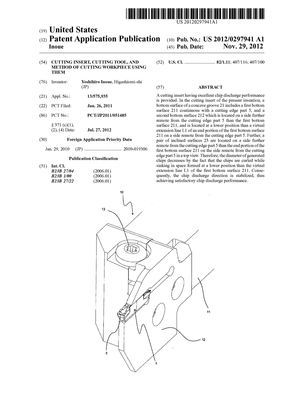 CUTTING INSERT, CUTTING TOOL, AND METHOD OF CUTTING WORKPIECE USING THEM - diagram, schematic, and image 01