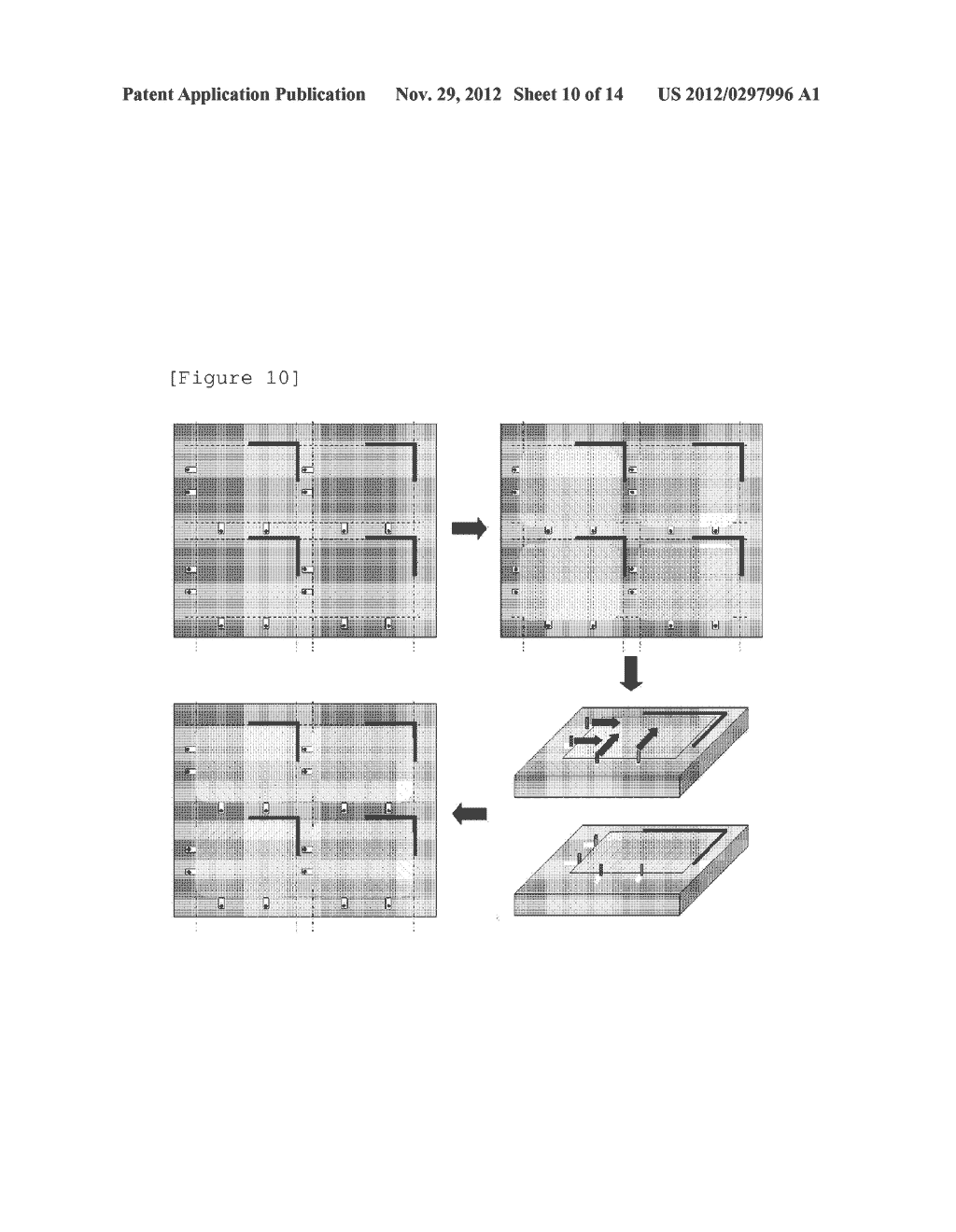 METHOD AND APPARATUS FOR PRODUCING TWO OR MORE PATTERNED SUBSTRATES - diagram, schematic, and image 11