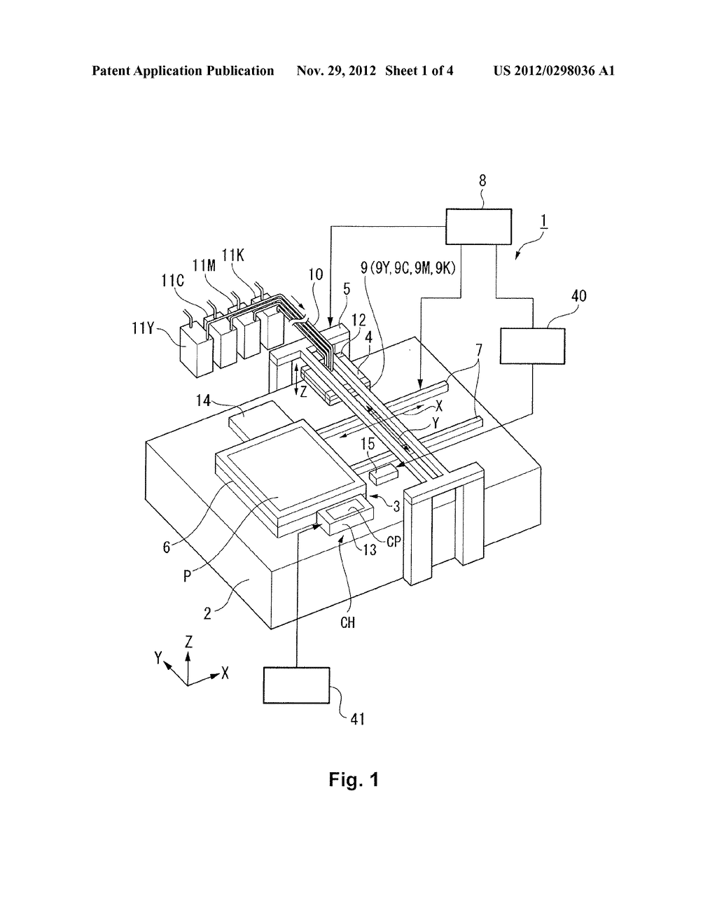 LIQUID DROPLET DISCHARGING DEVICE - diagram, schematic, and image 02