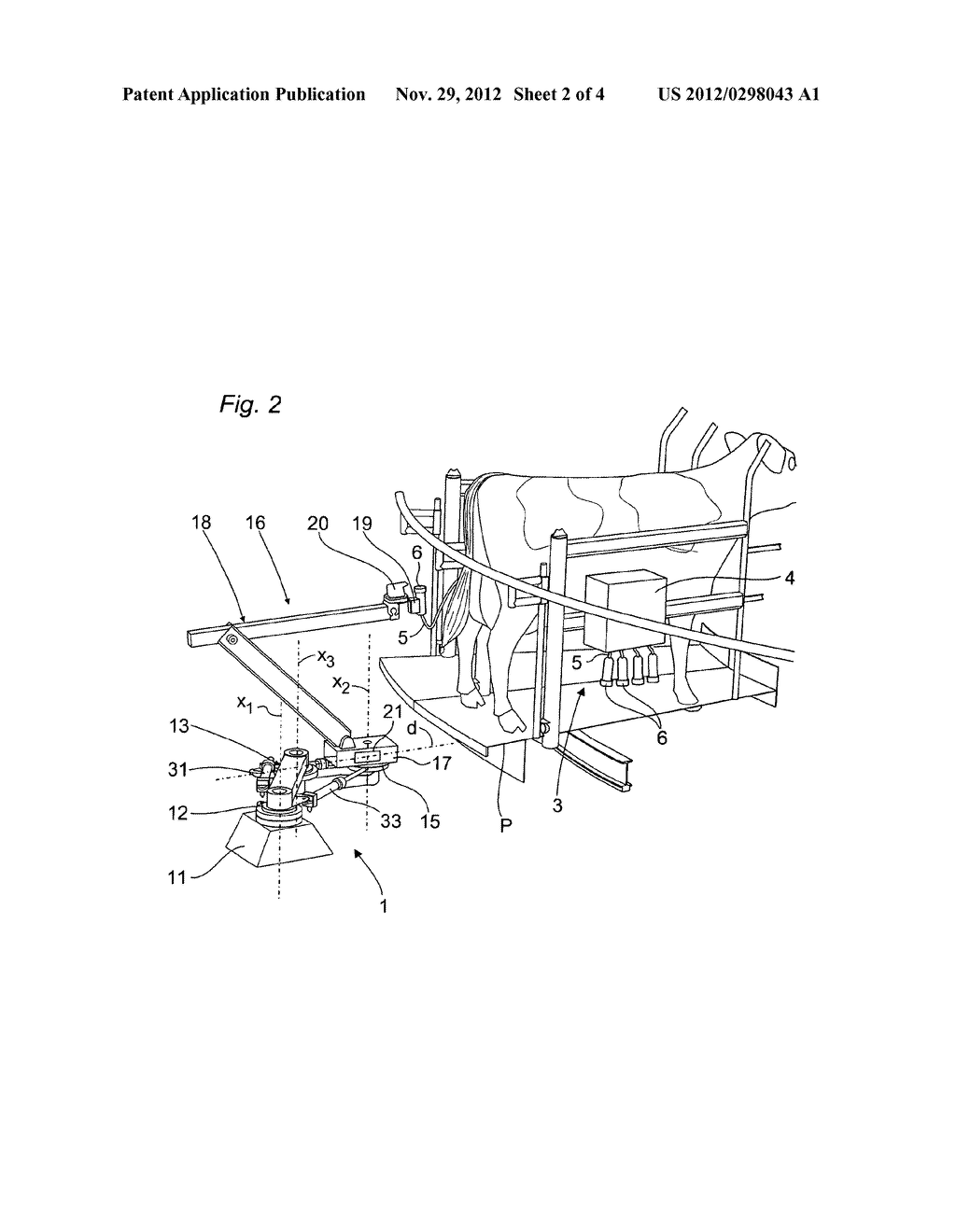 AN ANIMAL TREATING ARRANGEMENT - diagram, schematic, and image 03