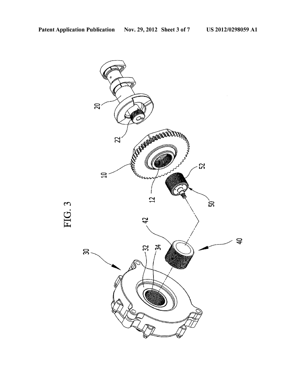 ELECTRIC CONTINUOUS VARIABLE VALVE TIMING APPARATUS - diagram, schematic, and image 04