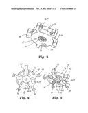 IMPELLER OF A DEVICE FOR VARIABLE ADJUSTMENT OF THE CONTROL TIMES OF GAS     EXCHANGE VALVES OF AN INTERNAL COMBUSTION ENGINE diagram and image
