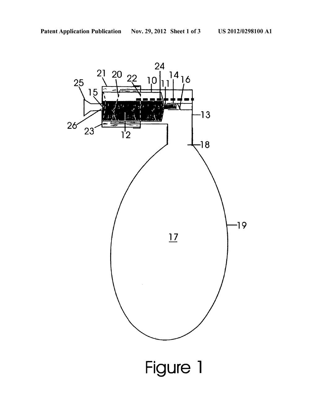 MEDICAL AEROSOL NON-DILUTING HOLDING CHAMBER - diagram, schematic, and image 02