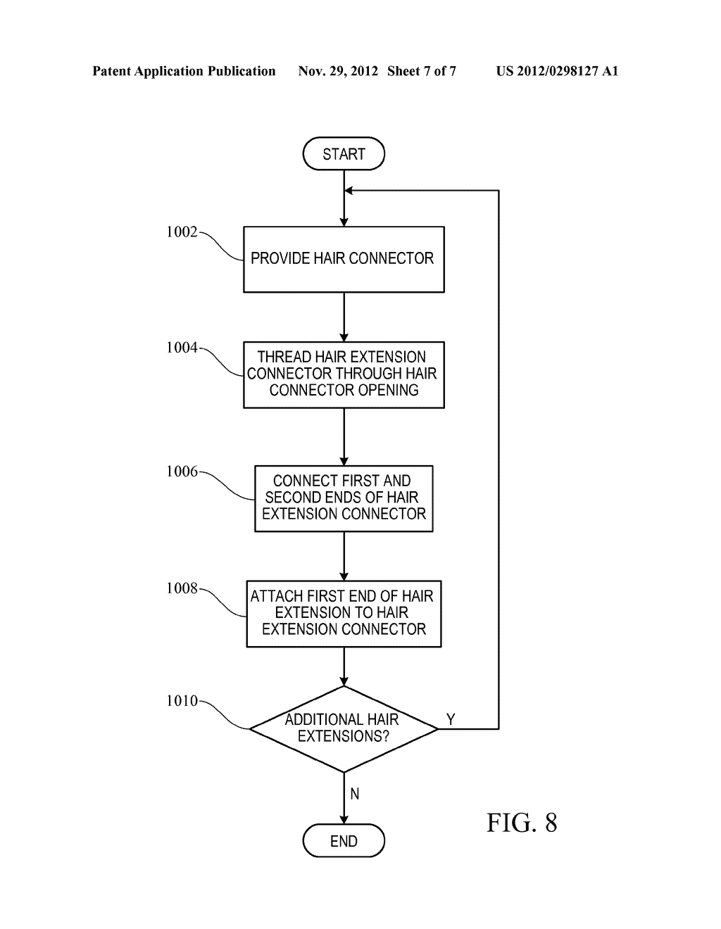 HAIR EXTENSION ASSEMBLY - diagram, schematic, and image 08