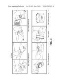 DUAL SIDED COSMETICS BRUSH AND METHODS FOR MAKING SAME diagram and image