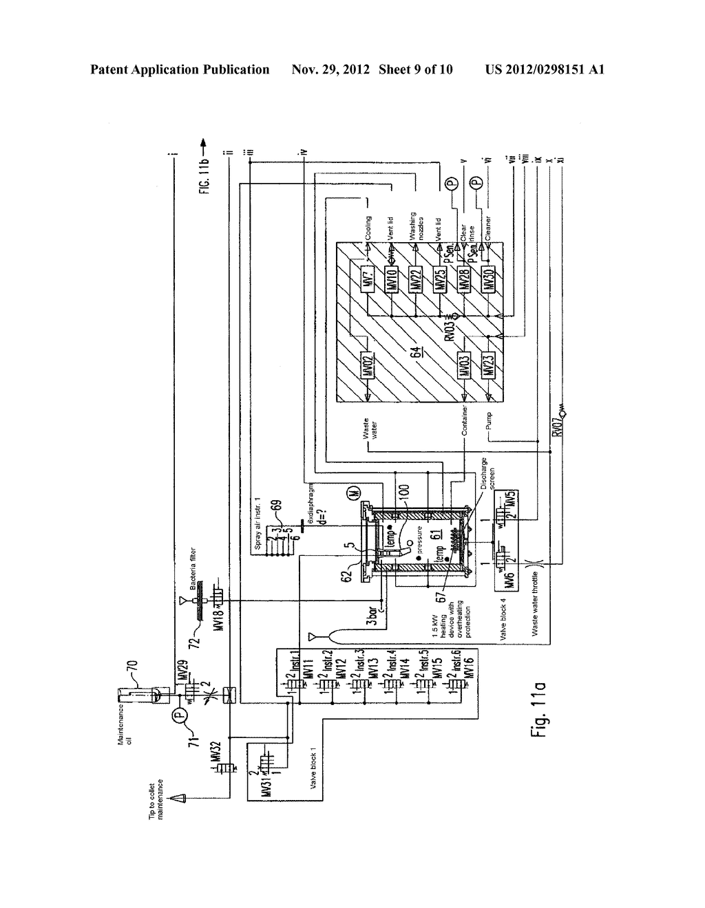 Device for Disinfecting, Sterilizing and/or Maintaining Medical,     Especially Dental, Instruments - diagram, schematic, and image 10