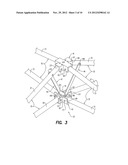 STRUCTURAL MODULE WITH STOP, COLLAPSIBLE STRUCTURE, AND METHOD OF ERECTING     A COLLAPSIBLE STRUCTURE diagram and image