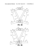 STRUCTURAL MODULE WITH STOP, COLLAPSIBLE STRUCTURE, AND METHOD OF ERECTING     A COLLAPSIBLE STRUCTURE diagram and image
