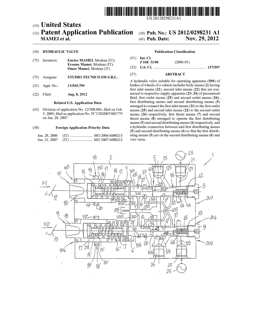 Hydraulic Valve - diagram, schematic, and image 01