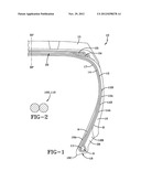 CARCASS PLY STRUCTURE FOR A PNEUMATIC TIRE diagram and image