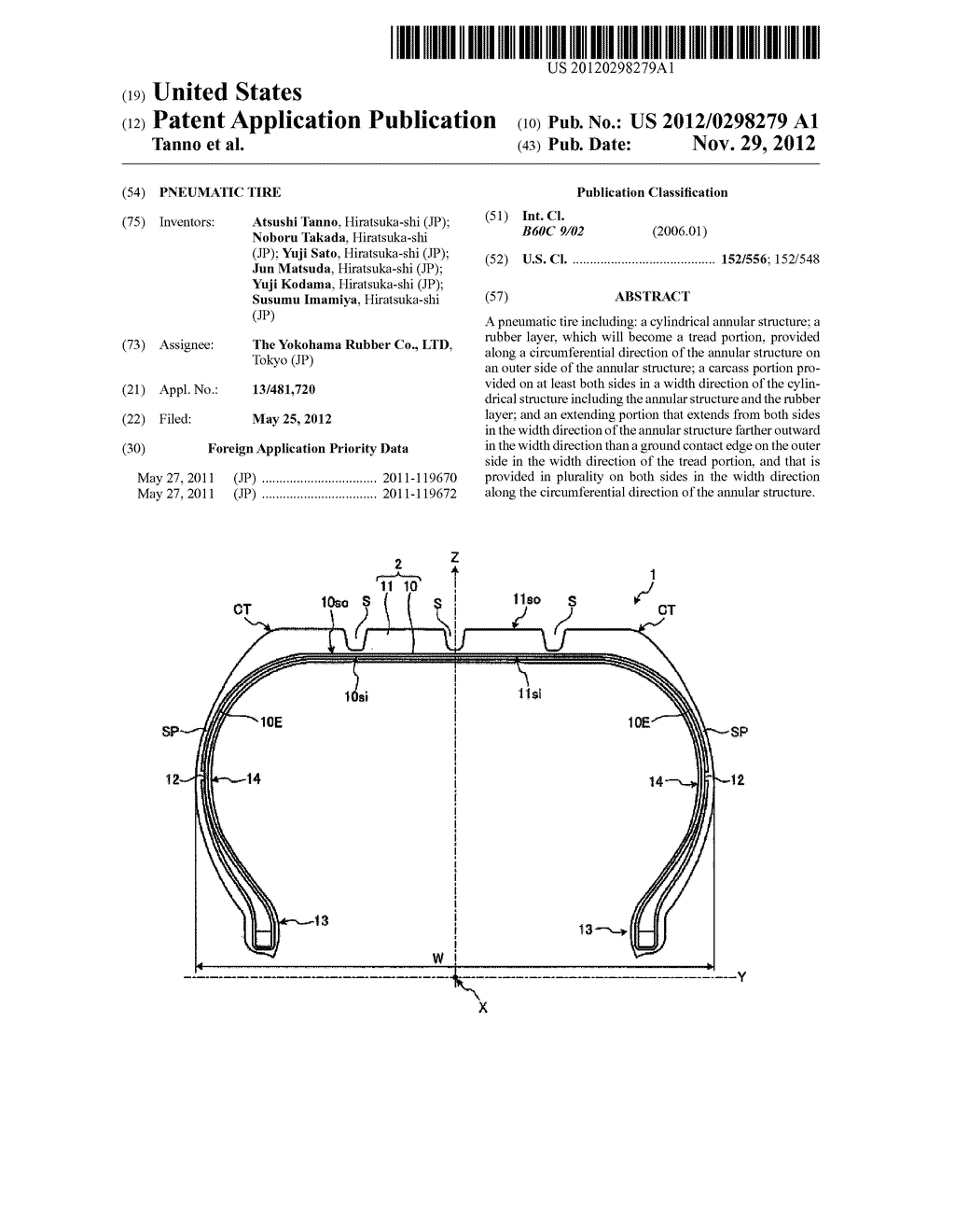 PNEUMATIC TIRE - diagram, schematic, and image 01