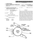 METHODS OF AND APPARATUS FOR MAKING A FLEXIBLE COMPOSITE HAVING RESERVOIRS     AND CAPILLARIES diagram and image