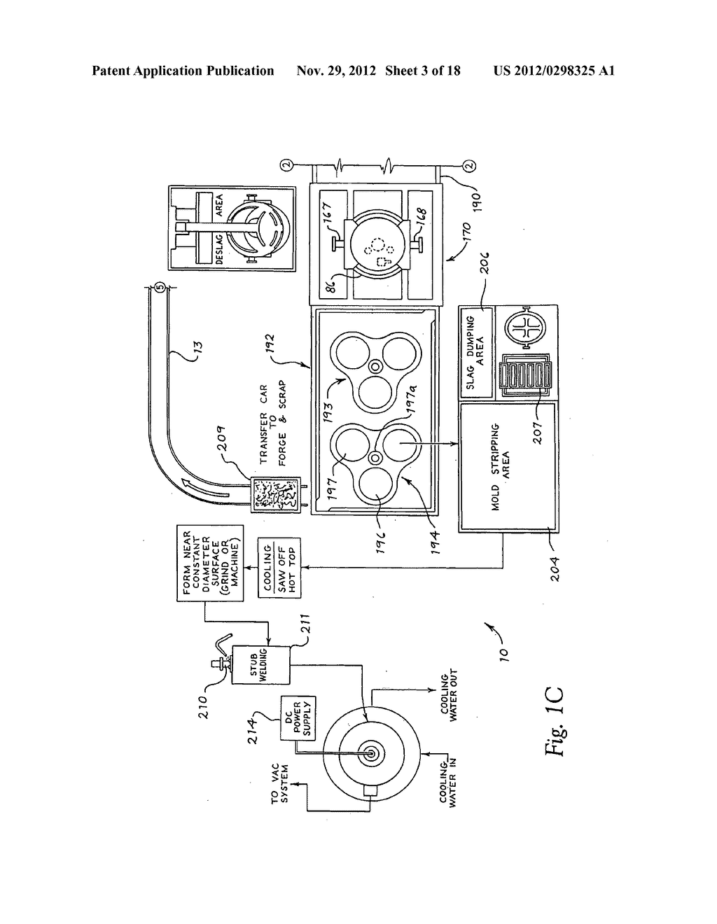 Flexible minimum energy utilization electric arc furnace system and     processes for making steel products - diagram, schematic, and image 04