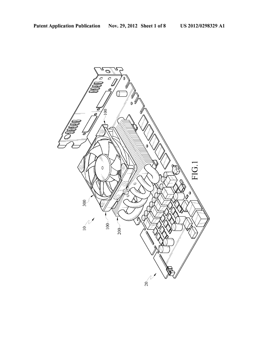 HEAT SINK DEVICE AND AIR FLOW ADJUSTING FRAME FOR THE SAME - diagram, schematic, and image 02