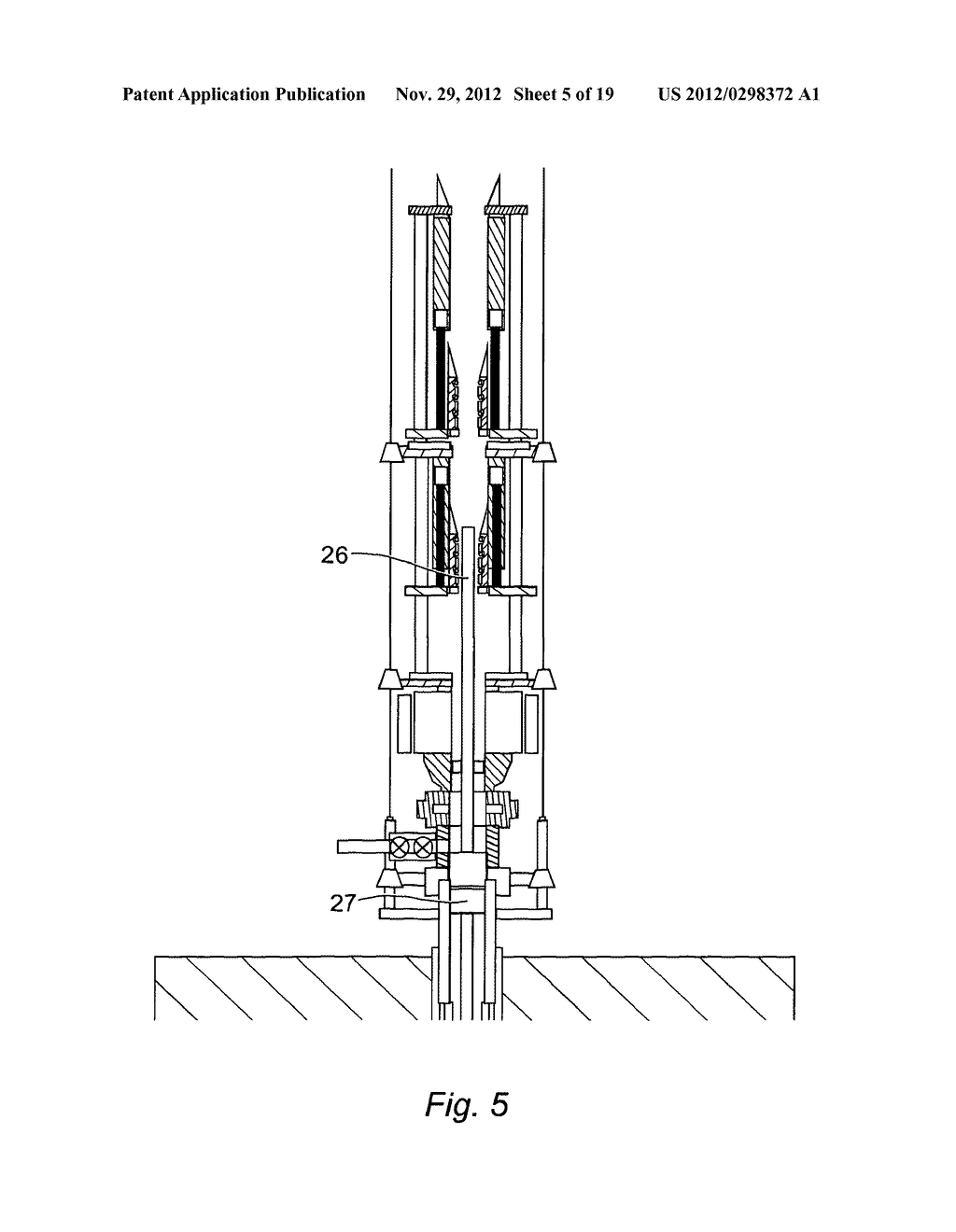 Apparatus and method for abandoning a well - diagram, schematic, and image 06