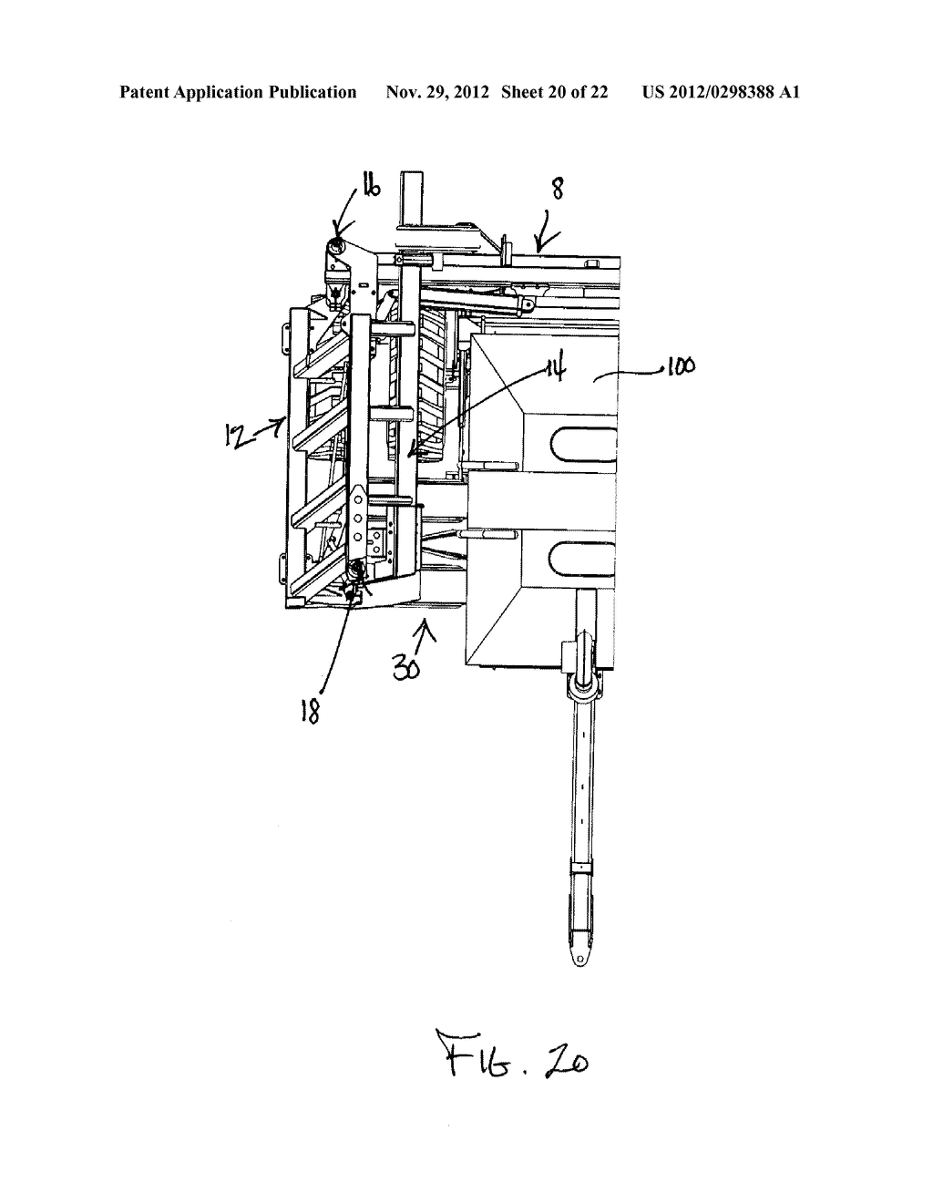 WIDE SWATH FOLDING TOOL BAR ASSEMBLY - diagram, schematic, and image 21