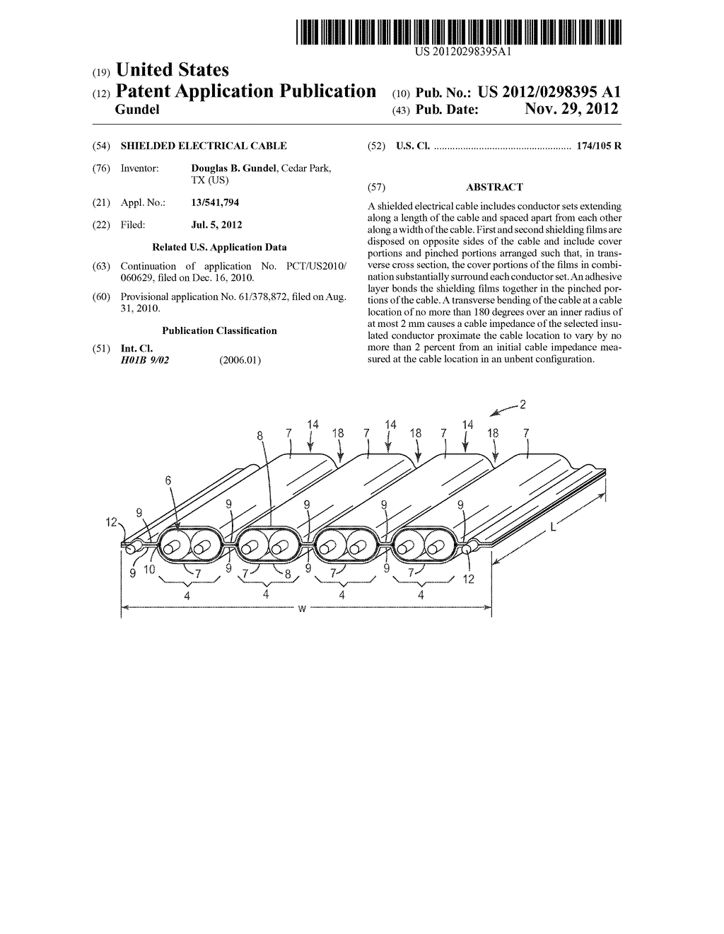 SHIELDED ELECTRICAL CABLE - diagram, schematic, and image 01