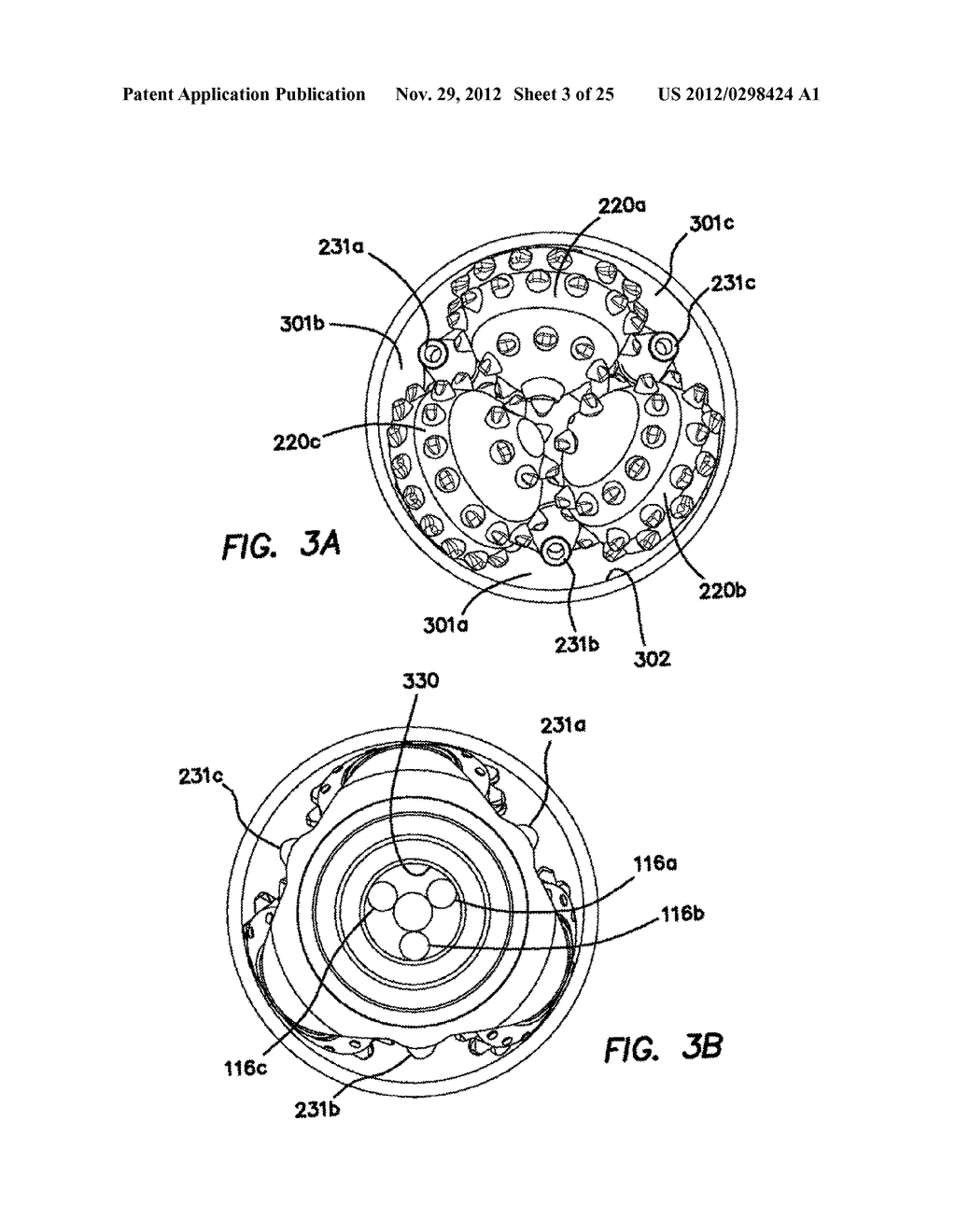 Method and Apparatus for a True Geometry, Durable Rotating Drill Bit - diagram, schematic, and image 04