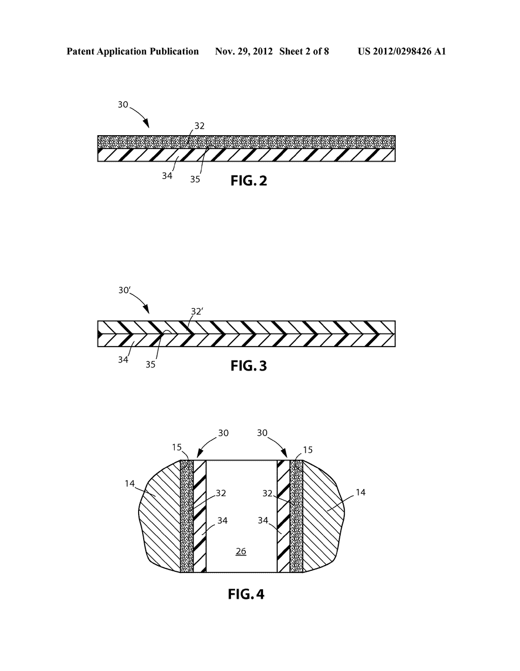 MULTI-LAYER FILMS FOR USE IN FORMING HARDFACING, INTERMEDIATE STRUCTURES     COMPRISING SUCH FILMS, AND METHODS OF APPLYING HARDFACING - diagram, schematic, and image 03