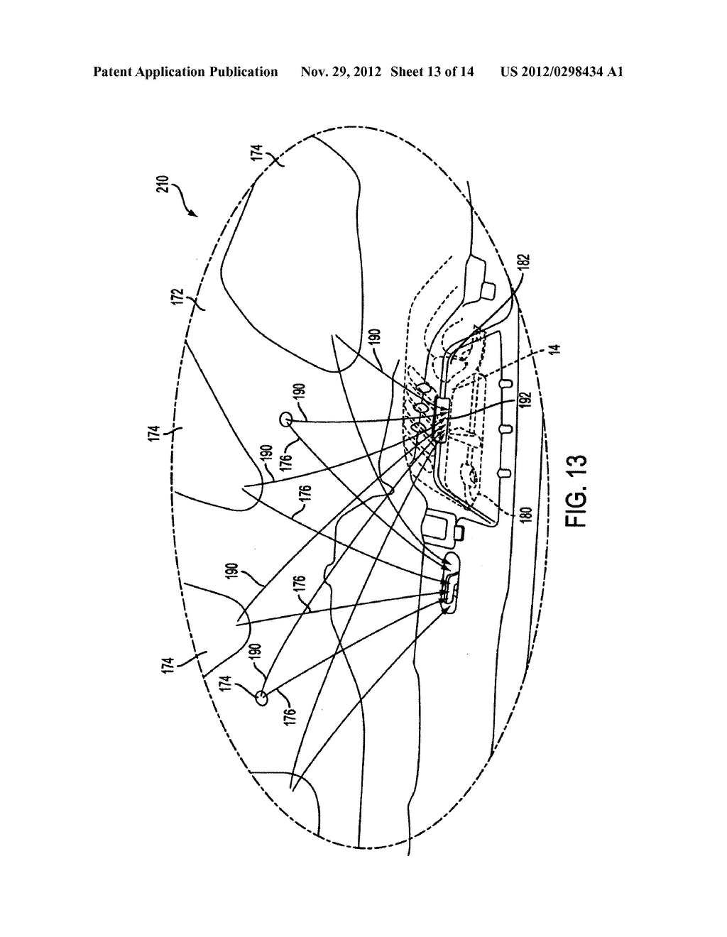 AUTOMOBILE OVER-BULKHEAD AIR INTAKE SYSTEM - diagram, schematic, and image 14