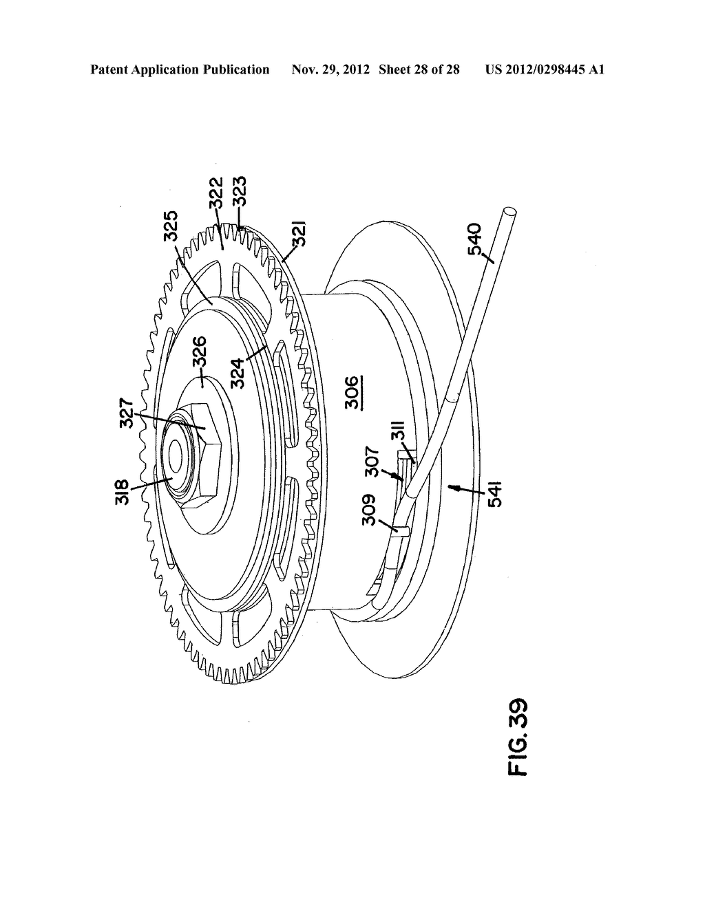 RETRACTABLE HORIZONTAL LIFELINE ASSEMBLY - diagram, schematic, and image 29