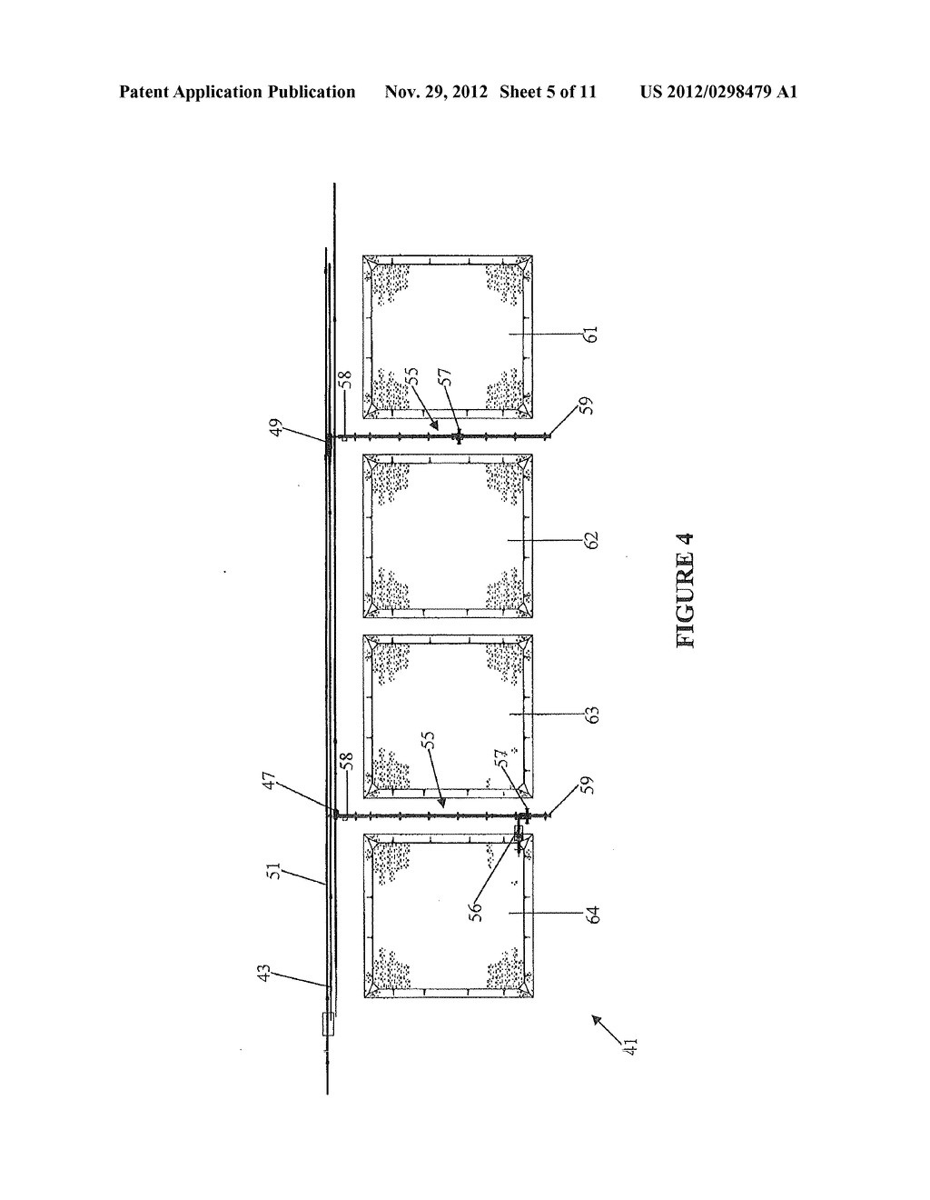 APPARATUS FOR STACKING AND RECLAIMING MATERIAL - diagram, schematic, and image 06