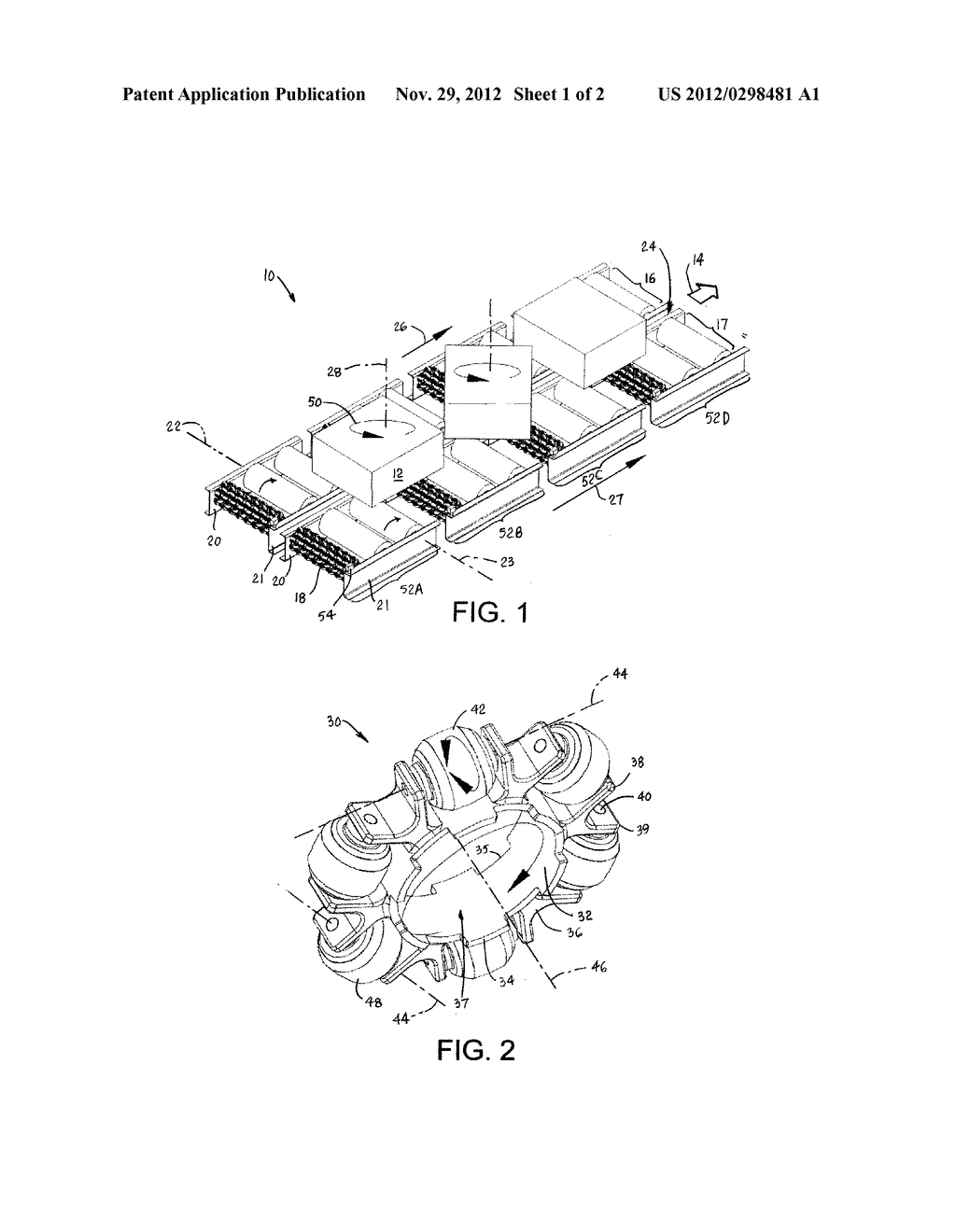 MULTIWHEEL ROLLER-CONVEYOR CASE TURNER - diagram, schematic, and image 02