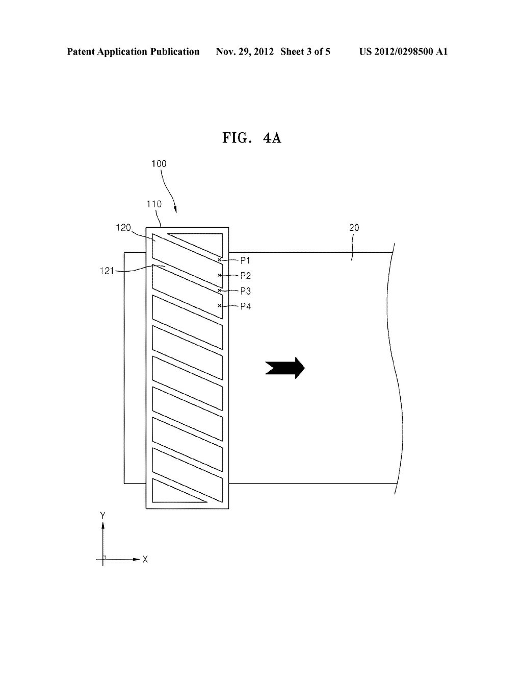 SEPARATED TARGET APPARATUS FOR SPUTTERING AND SPUTTERING METHOD USING THE     SAME - diagram, schematic, and image 04