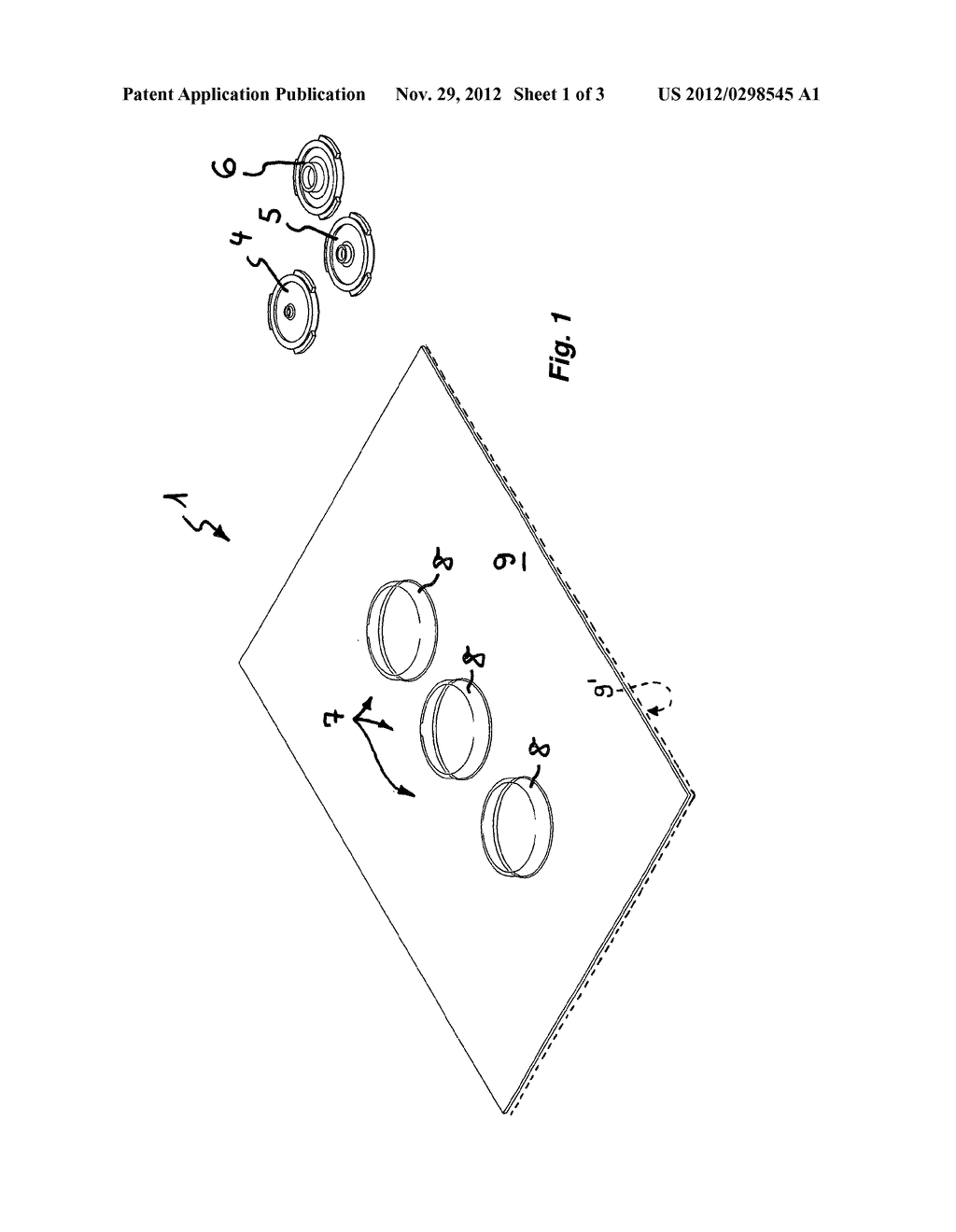 BLISTER PACKAGING FOR SANITARY INSERT PARTS OR ACCESSORY PARTS - diagram, schematic, and image 02