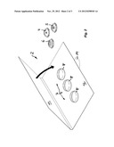 BLISTER PACKAGING FOR SANITARY INSERT PARTS OR ACCESSORY PARTS diagram and image