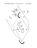 BLISTER PACKAGING FOR SANITARY INSERT PARTS OR ACCESSORY PARTS diagram and image