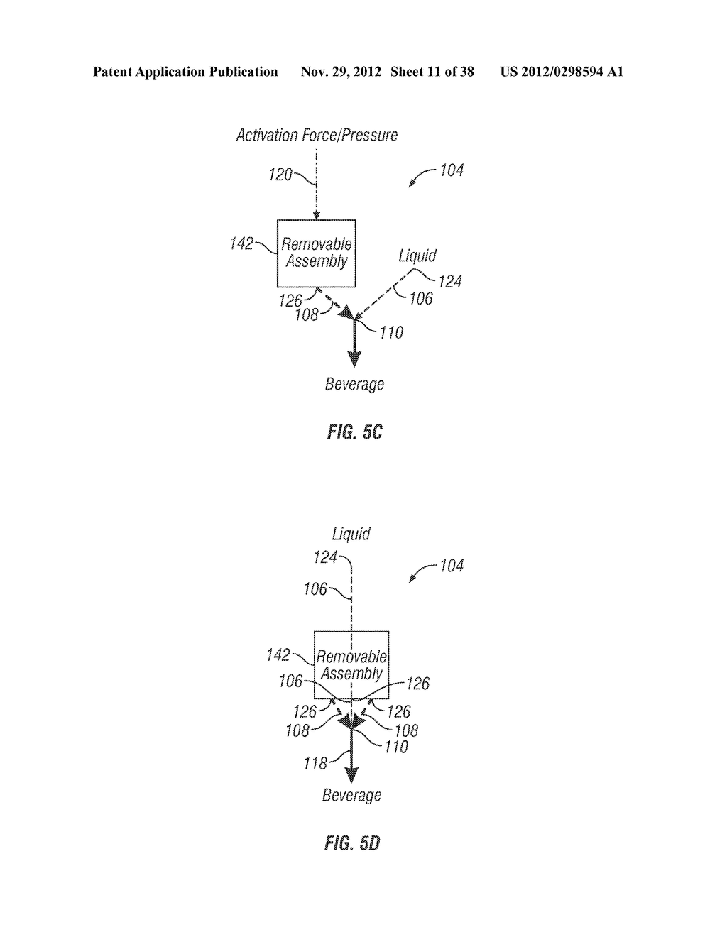 LIQUID FLOW CONTROL AND BEVERAGE PREPARATION APPARATUSES, METHODS AND     SYSTEMS - diagram, schematic, and image 12