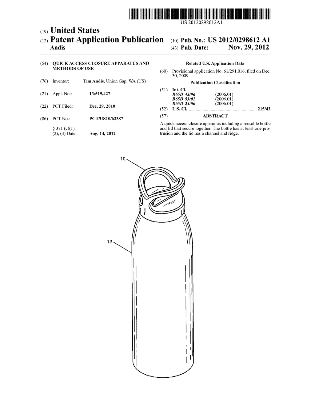 QUICK ACCESS CLOSURE APPARATUS AND METHODS OF USE - diagram, schematic, and image 01