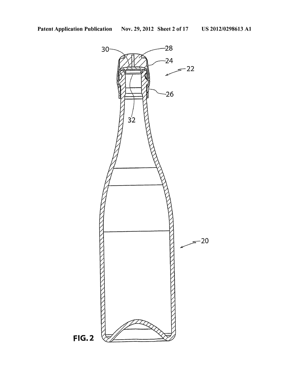 Closure with Obliquely Angled Cam Surfaces On Inner and Outer Parts - diagram, schematic, and image 03