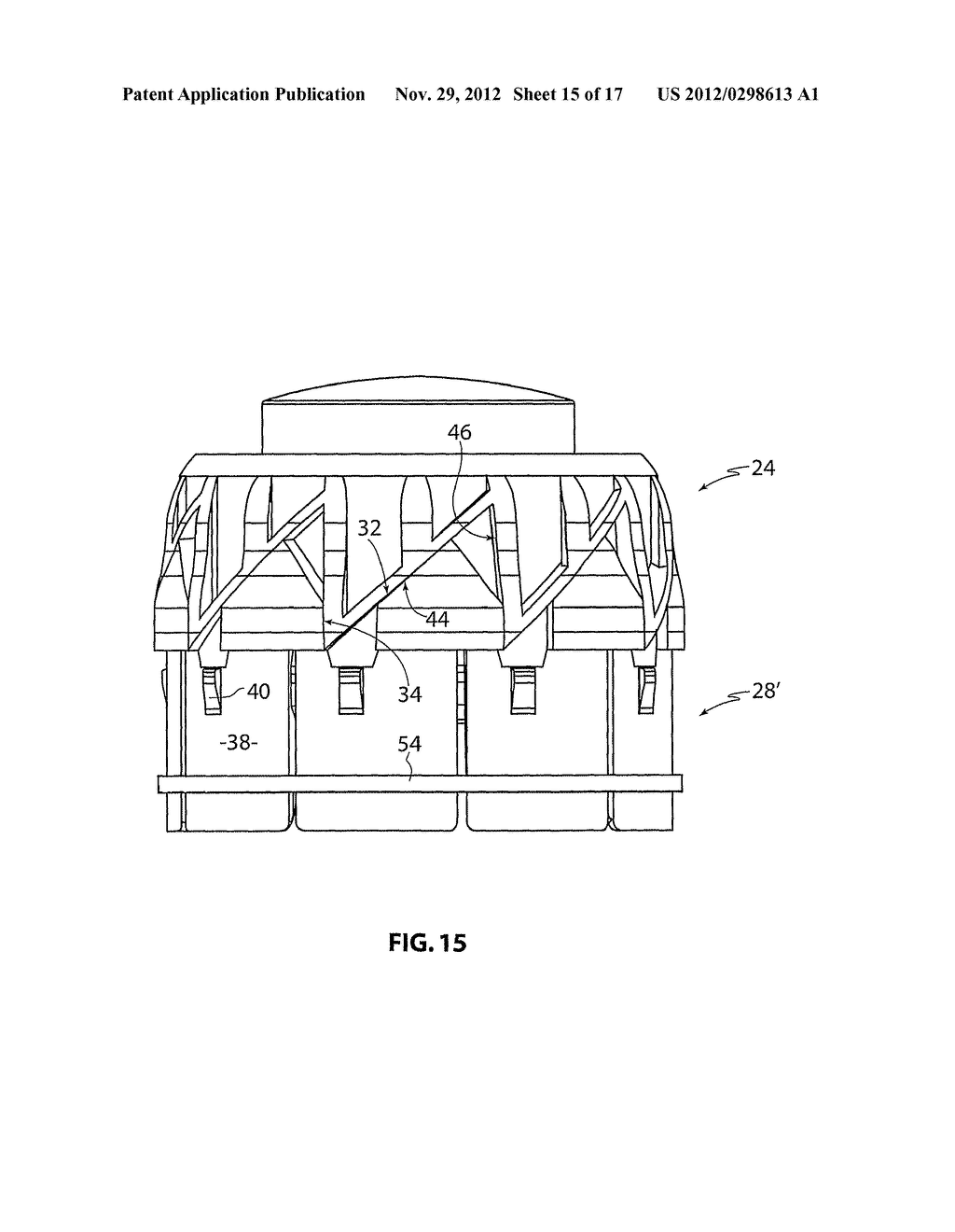 Closure with Obliquely Angled Cam Surfaces On Inner and Outer Parts - diagram, schematic, and image 16