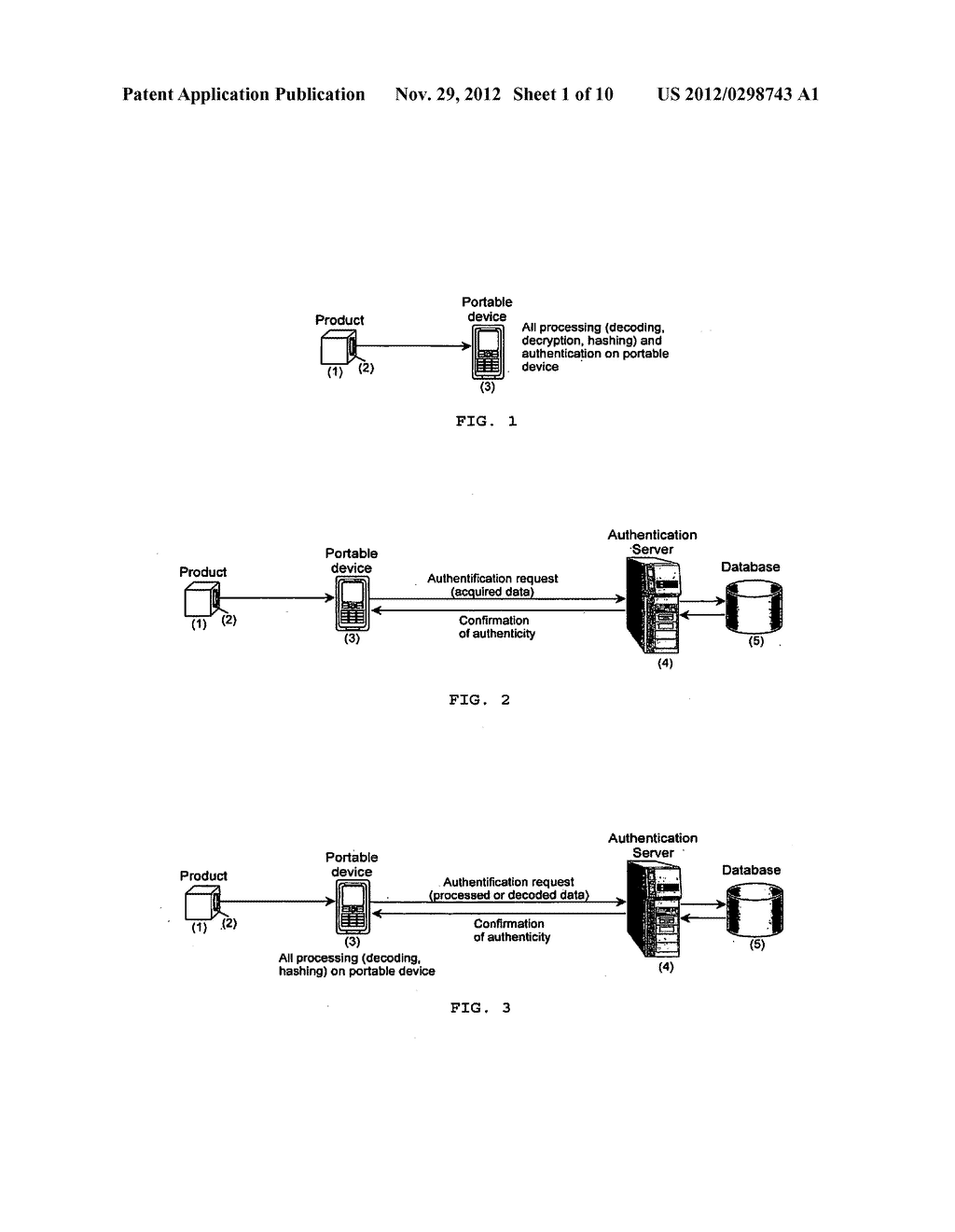 BRAND PROTECTION AND PRODUCT AUTHENTICATION USING PORTABLE DEVICES - diagram, schematic, and image 02