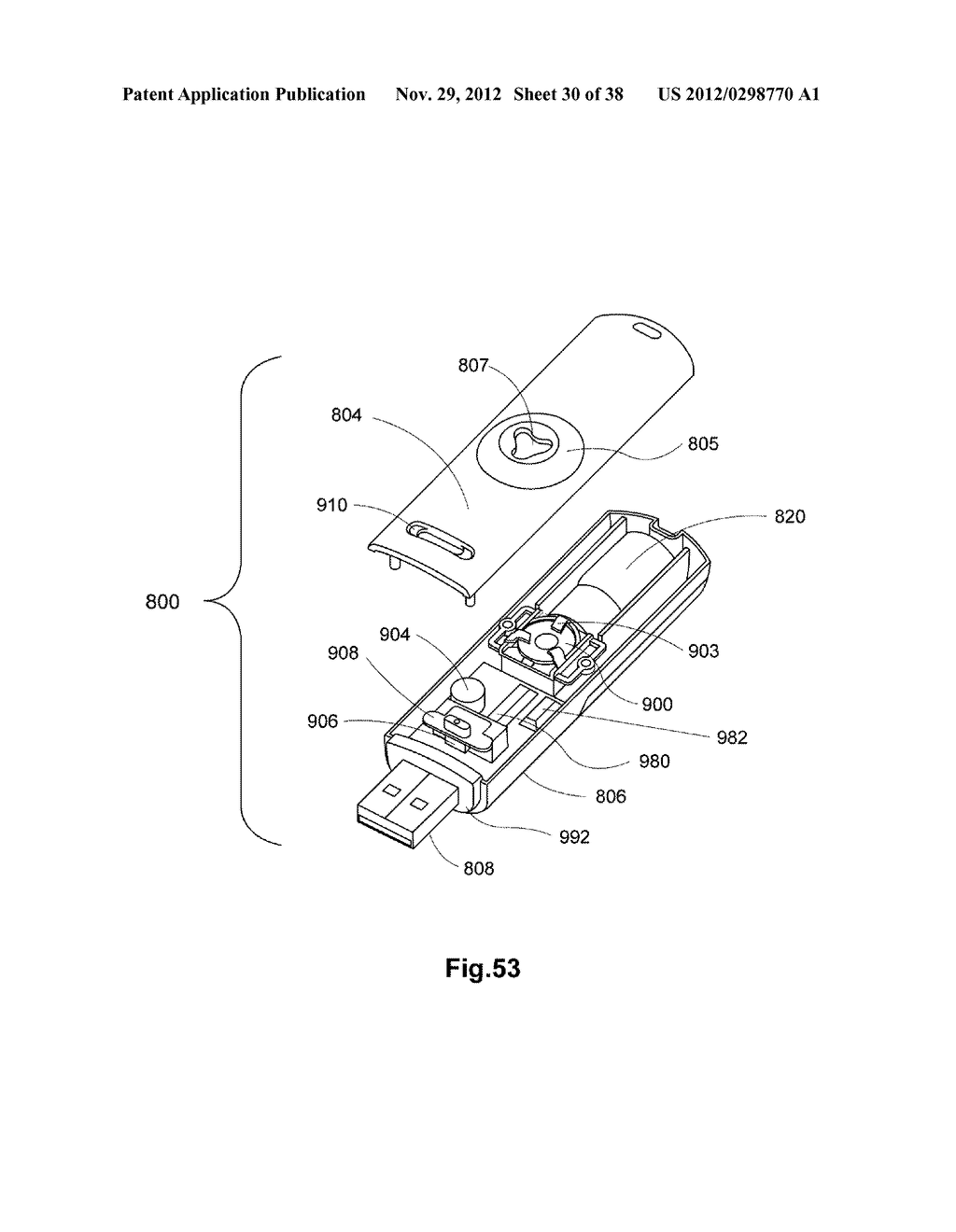 Fragrance Emitting Apparatus For Use With USB Port - diagram, schematic, and image 31