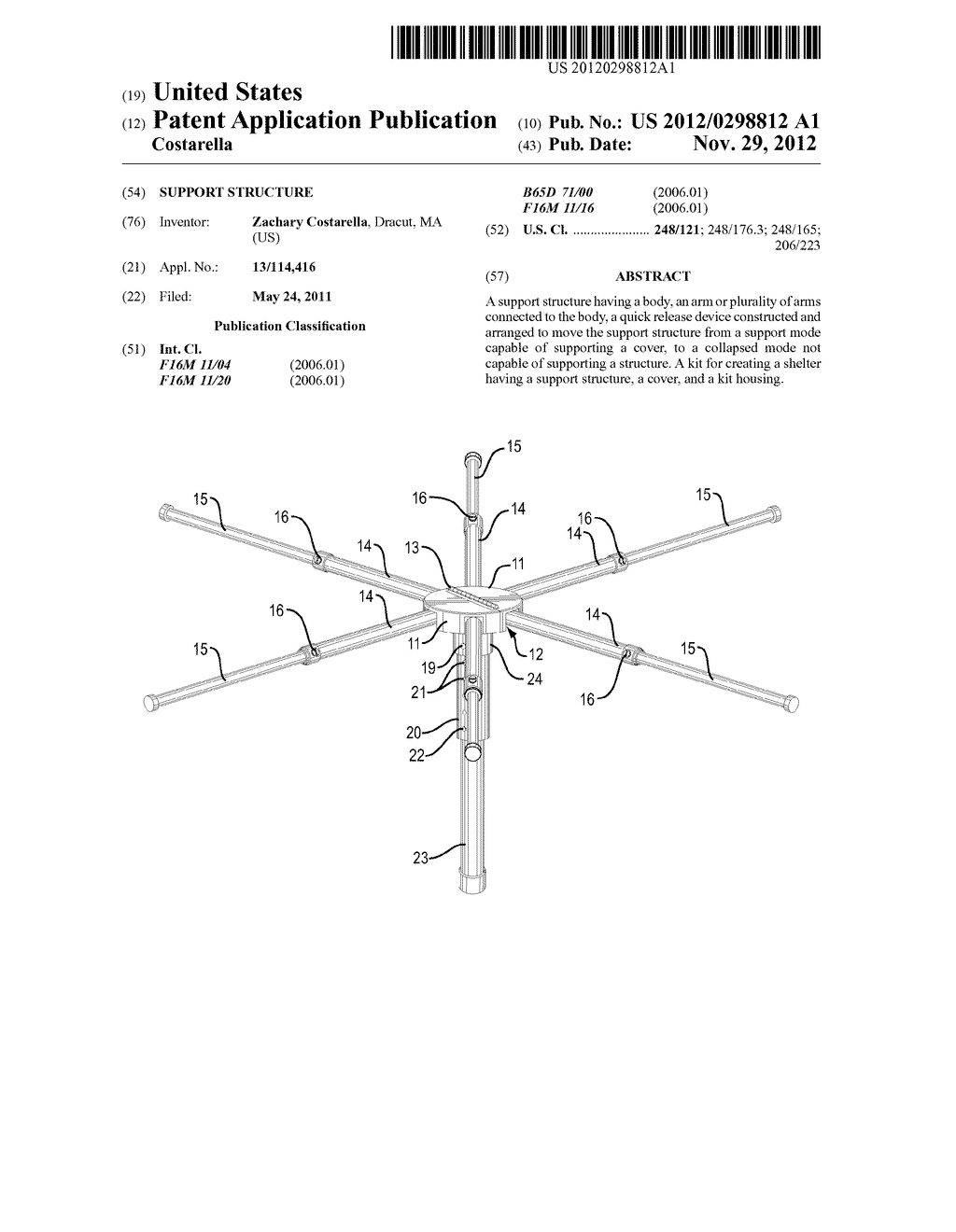 Support Structure - diagram, schematic, and image 01