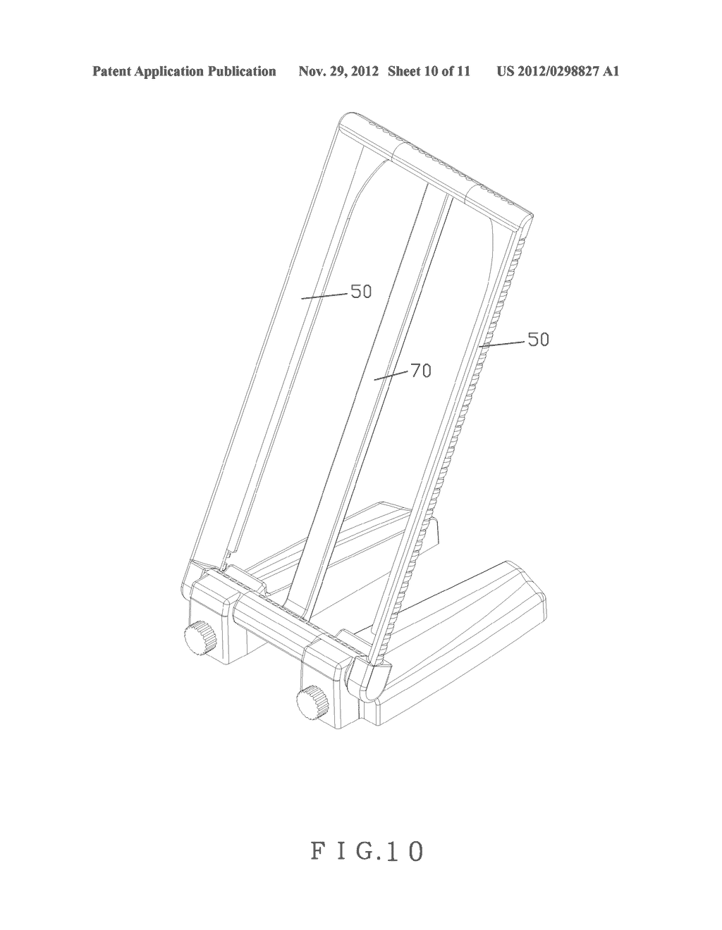 Angle adjusting stand - diagram, schematic, and image 11