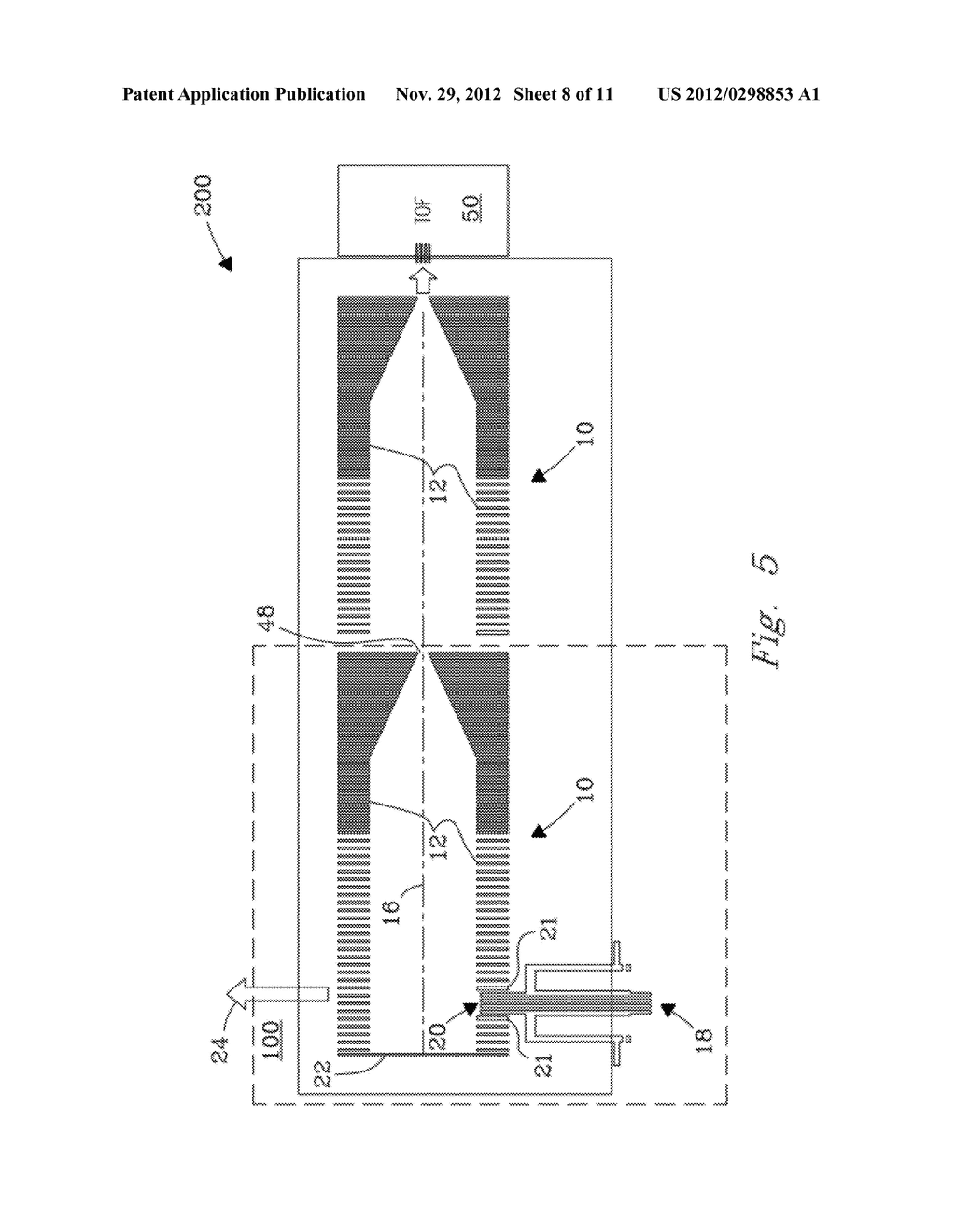 ORTHOGONAL ION INJECTION APPARATUS AND PROCESS - diagram, schematic, and image 09