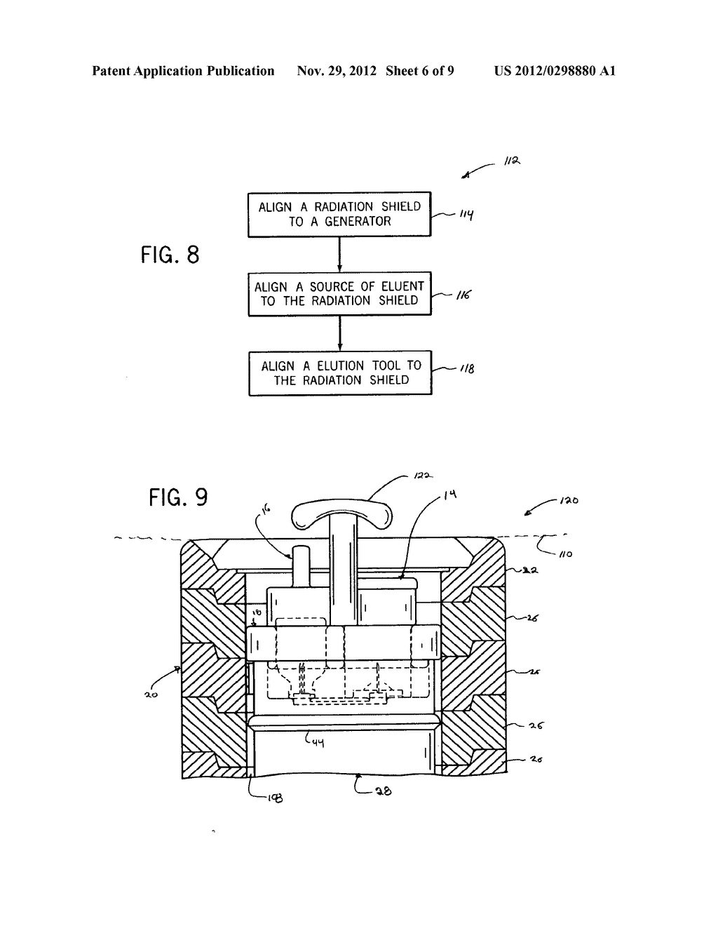 Self-Aligning Radioisotope Elution System and Method - diagram, schematic, and image 07