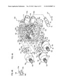 ELECTRIC CONNECTION STRUCTURE OF ELECTROMAGNETIC VALVE DRIVE ASSEMBLY,     ELECTROMAGNETIC VALVE DRIVE ASSEMBLY, AND VEHICLE BRAKE FLUID PRESSURE     CONTROL APPARATUS diagram and image