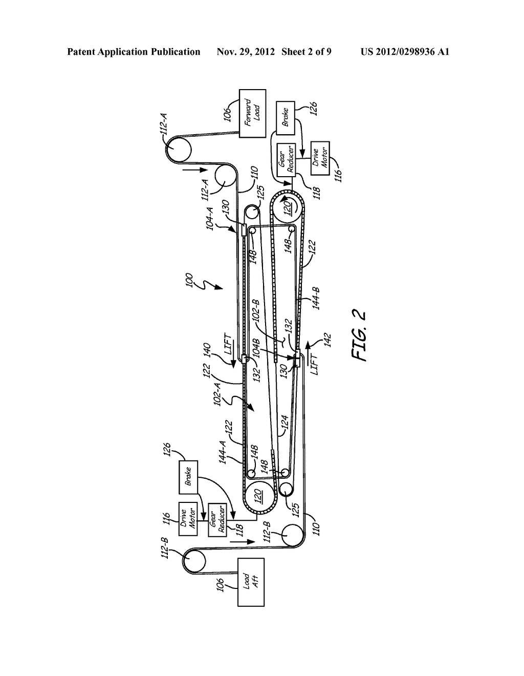 LIFT ASSEMBLY HAVING A SPLIT TROLLEY - diagram, schematic, and image 03