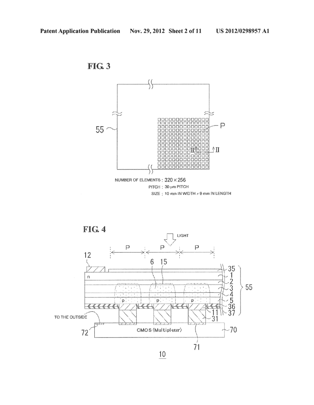 LIGHT RECEIVING ELEMENT, LIGHT RECEIVING ELEMENT ARRAY, HYBRID-TYPE     DETECTING DEVICE, OPTICAL SENSOR DEVICE, AND METHOD FOR PRODUCING LIGHT     RECEIVING ELEMENT ARRAY - diagram, schematic, and image 03