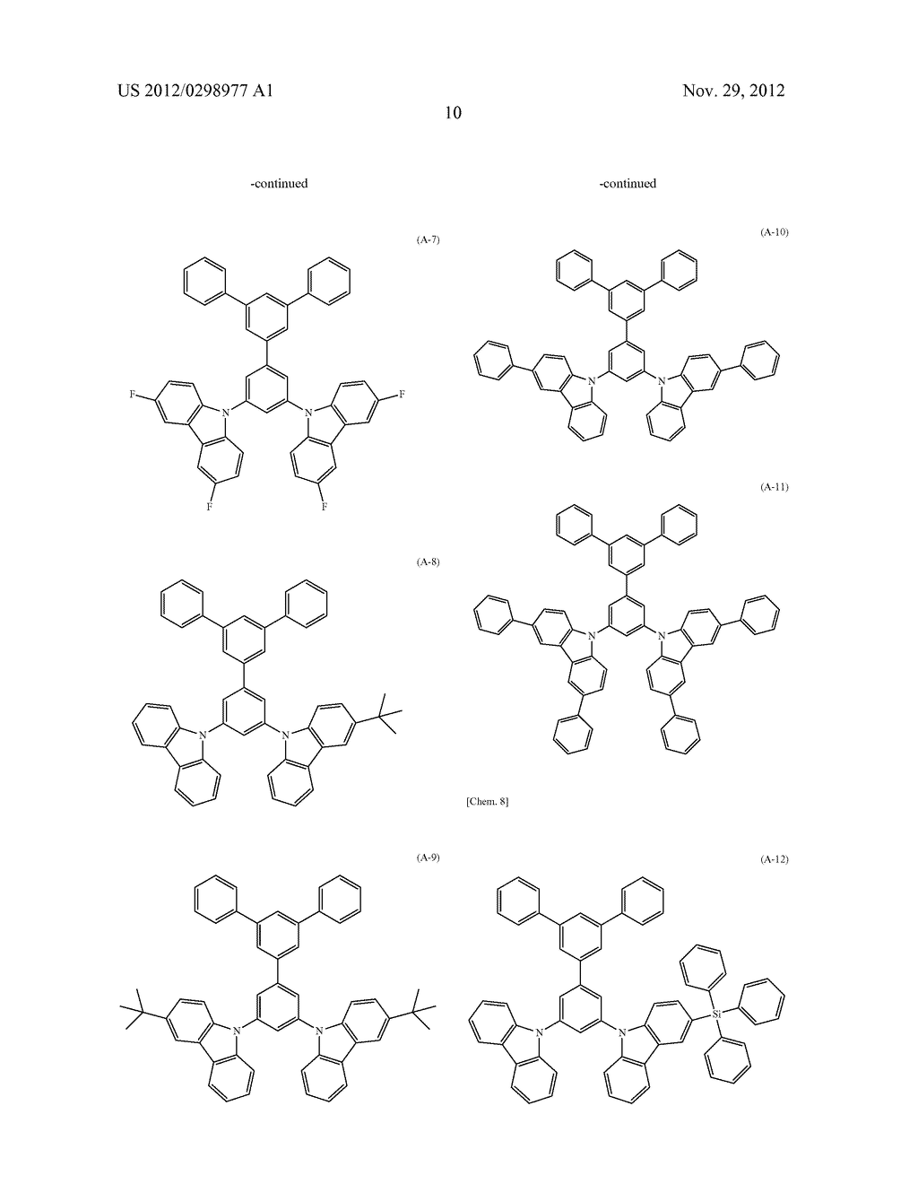 ORGANIC ELECTROLUMINESCENCE DEVICE - diagram, schematic, and image 14