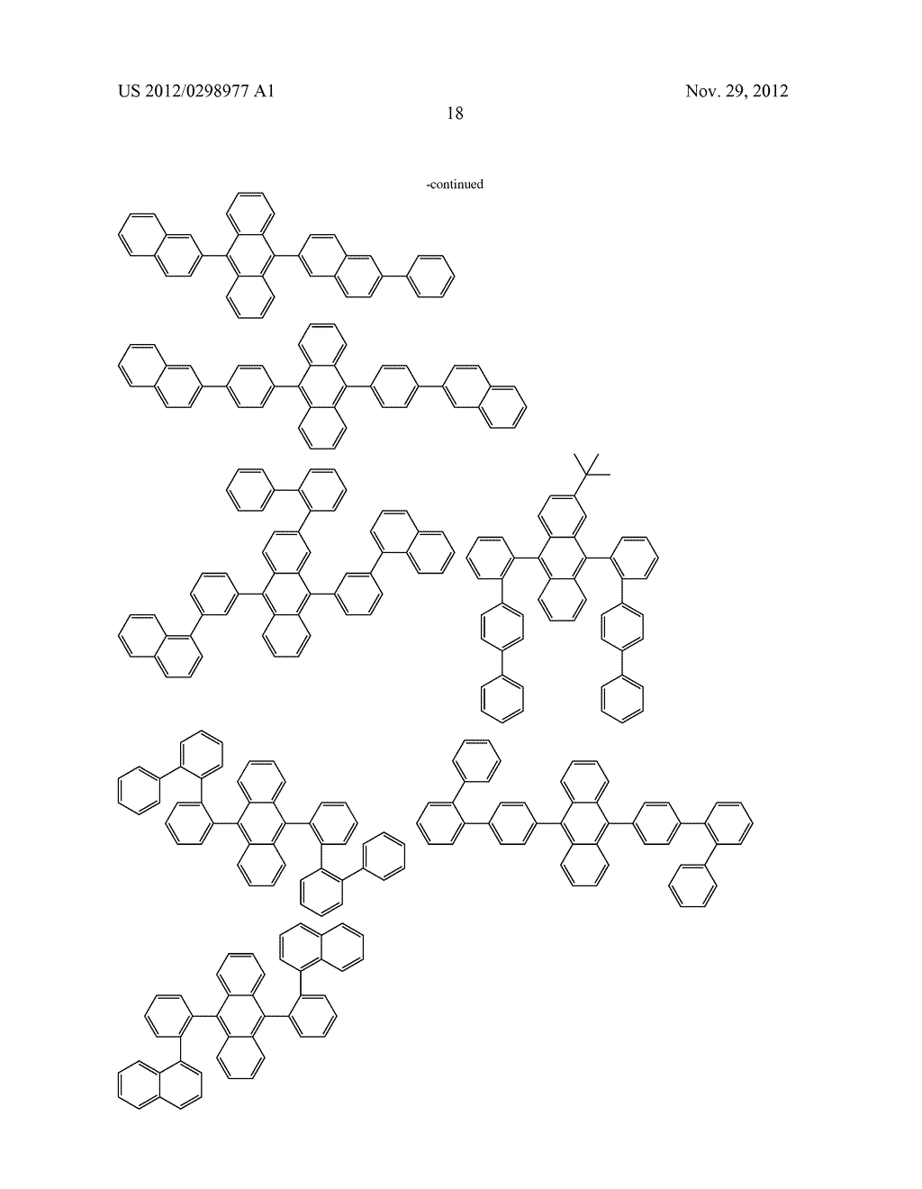 ORGANIC ELECTROLUMINESCENCE DEVICE - diagram, schematic, and image 22