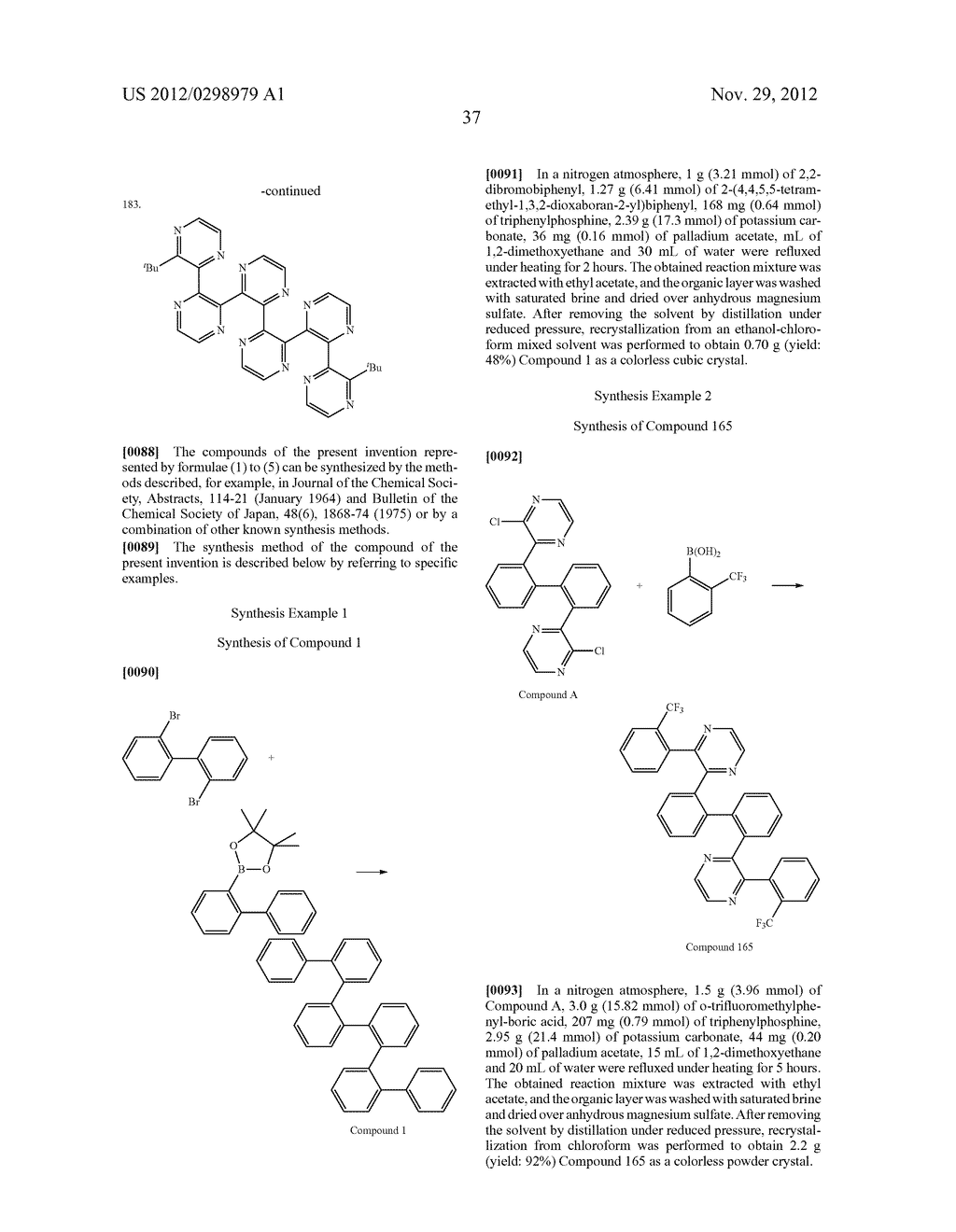 ORGANIC ELECTROLUMINESCENT DEVICE - diagram, schematic, and image 38