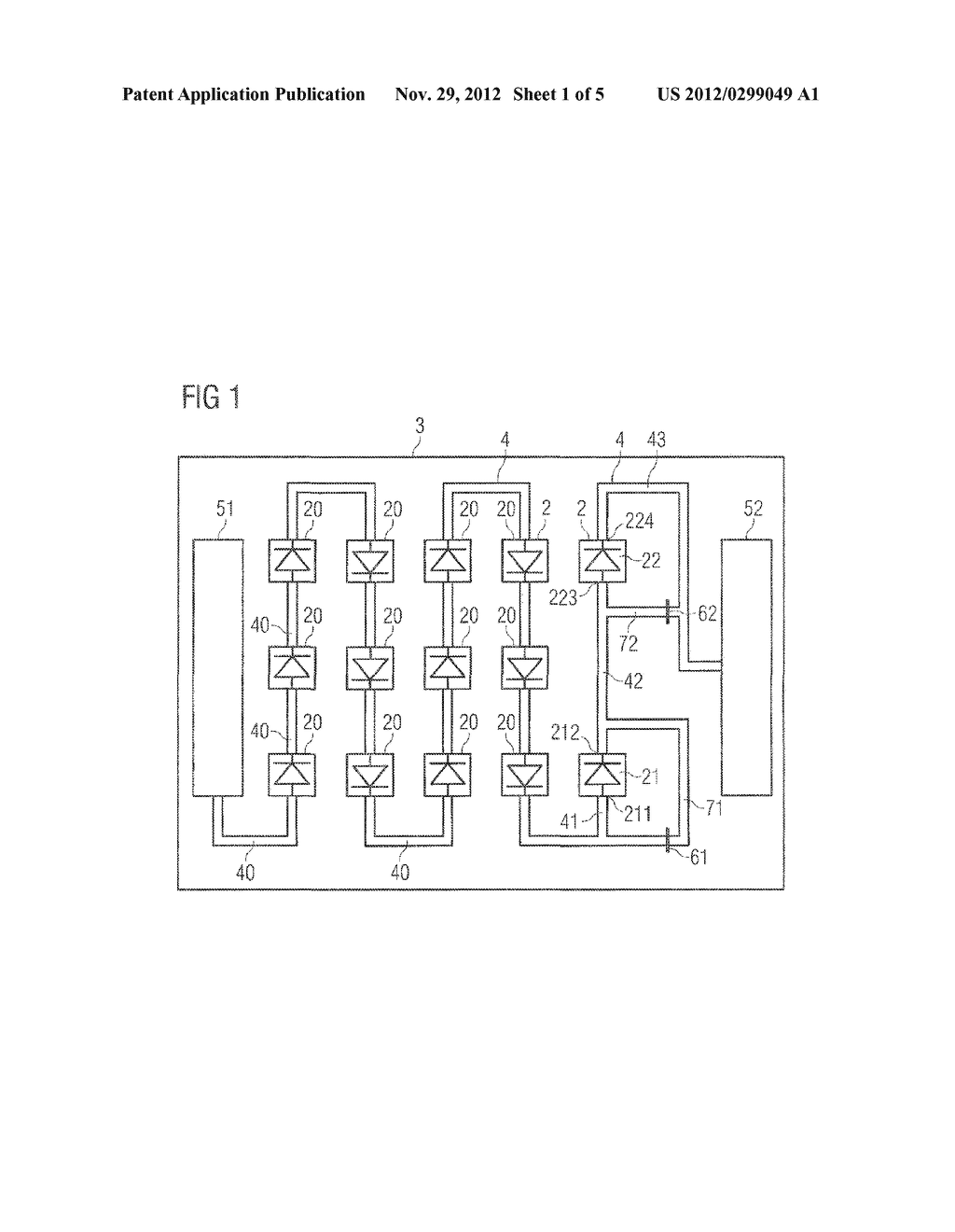 Optoelectronic Semiconductor Chip and Method for Adapting a Contact     Structure for Electrically Contacting an Optoelectronic Semiconductor     Chip - diagram, schematic, and image 02