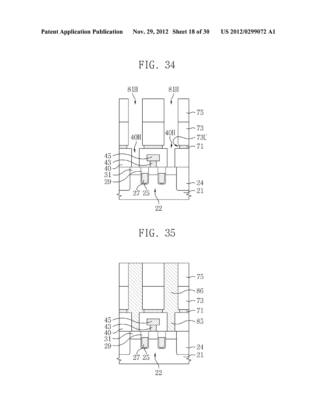 SEMICONDUCTOR DEVICE HAVING METAL PLUG AND METHOD OF FORMING THE SAME - diagram, schematic, and image 19